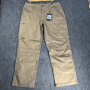 Free Soldier Tactical Rip-Stop Cargo Pants Mens 42  Tan Wolf Brown NEW Tags